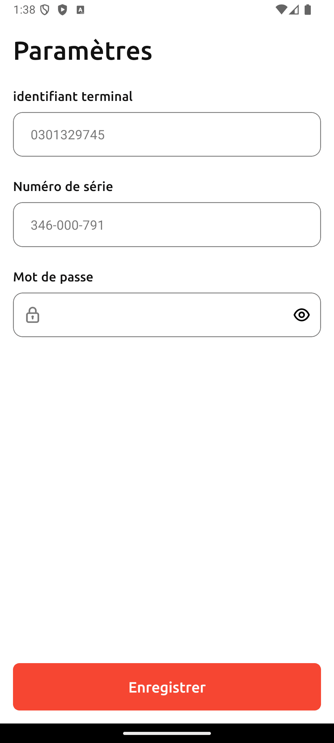 POS Configuration