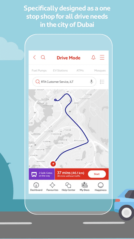 Interactive Map Experience