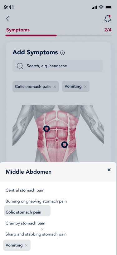 AI Symptoms Picker